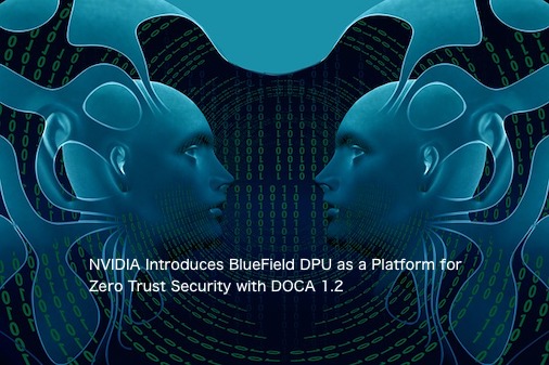 NVIDIA、BlueField DPUをDOCA 1.2によるゼロトラスト・セキュリティのプラットフォームとして発表