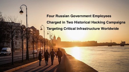 世界の重要インフラを侵害したロシア政府に支援された4人を刑事告発、警戒を