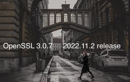 OpenSSL 3.0.7 アップデート情報